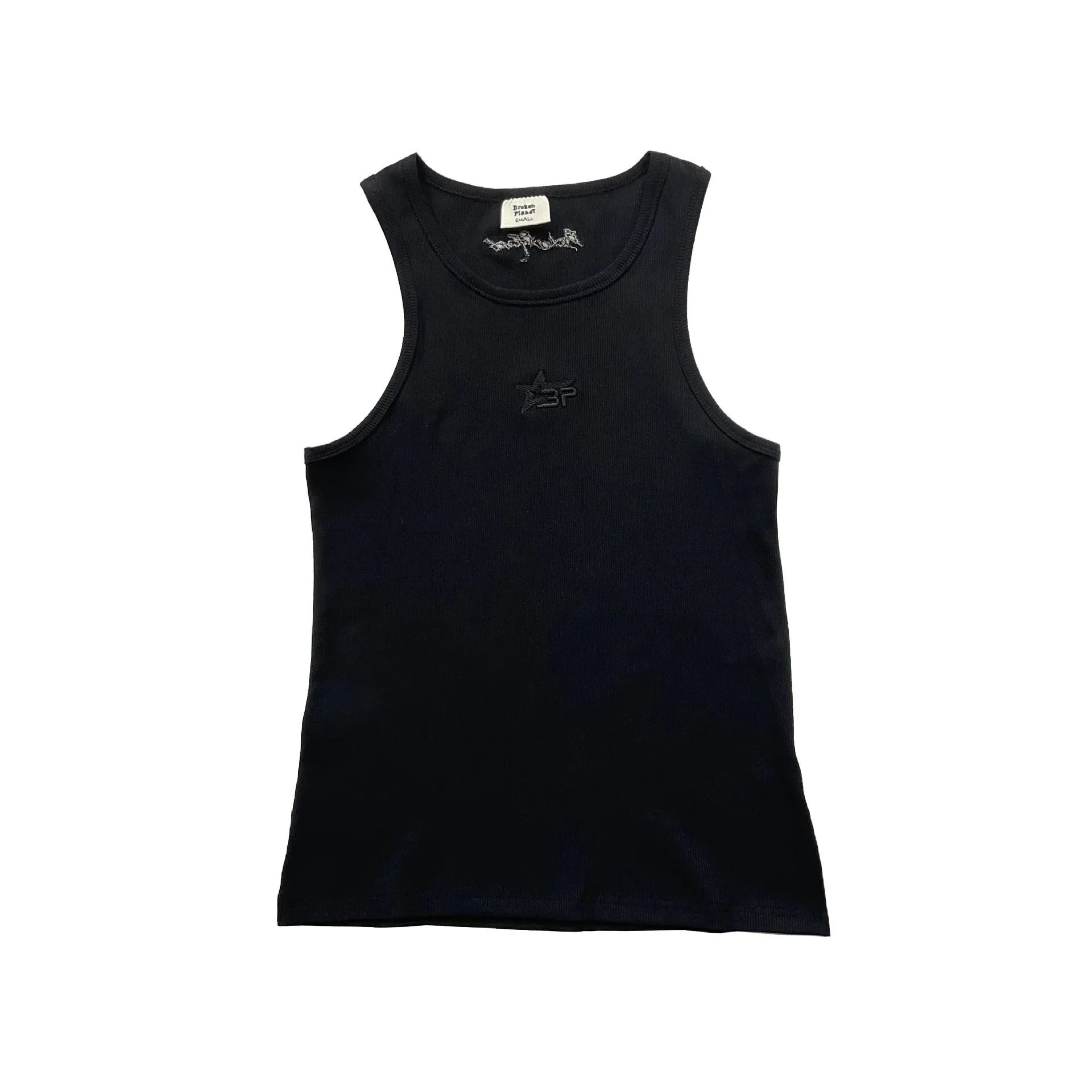 Corteiz Vests Ribbed Tank Top — 5096 black
