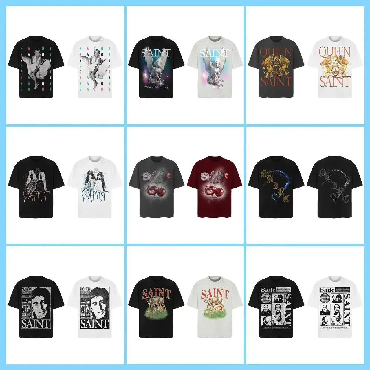 SAINT T-Shirt [40 styles]