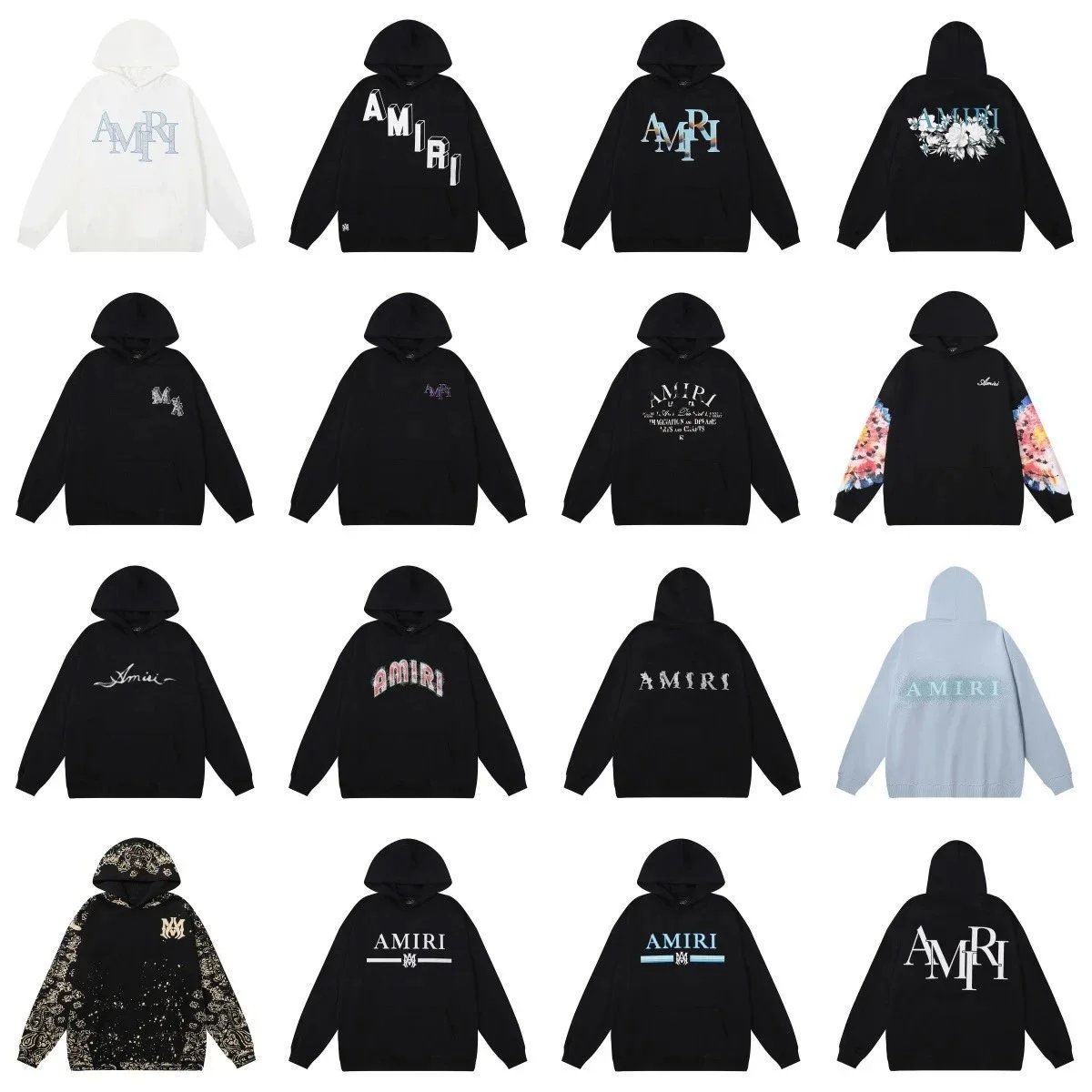 Amiri Hoodies [26 styles]