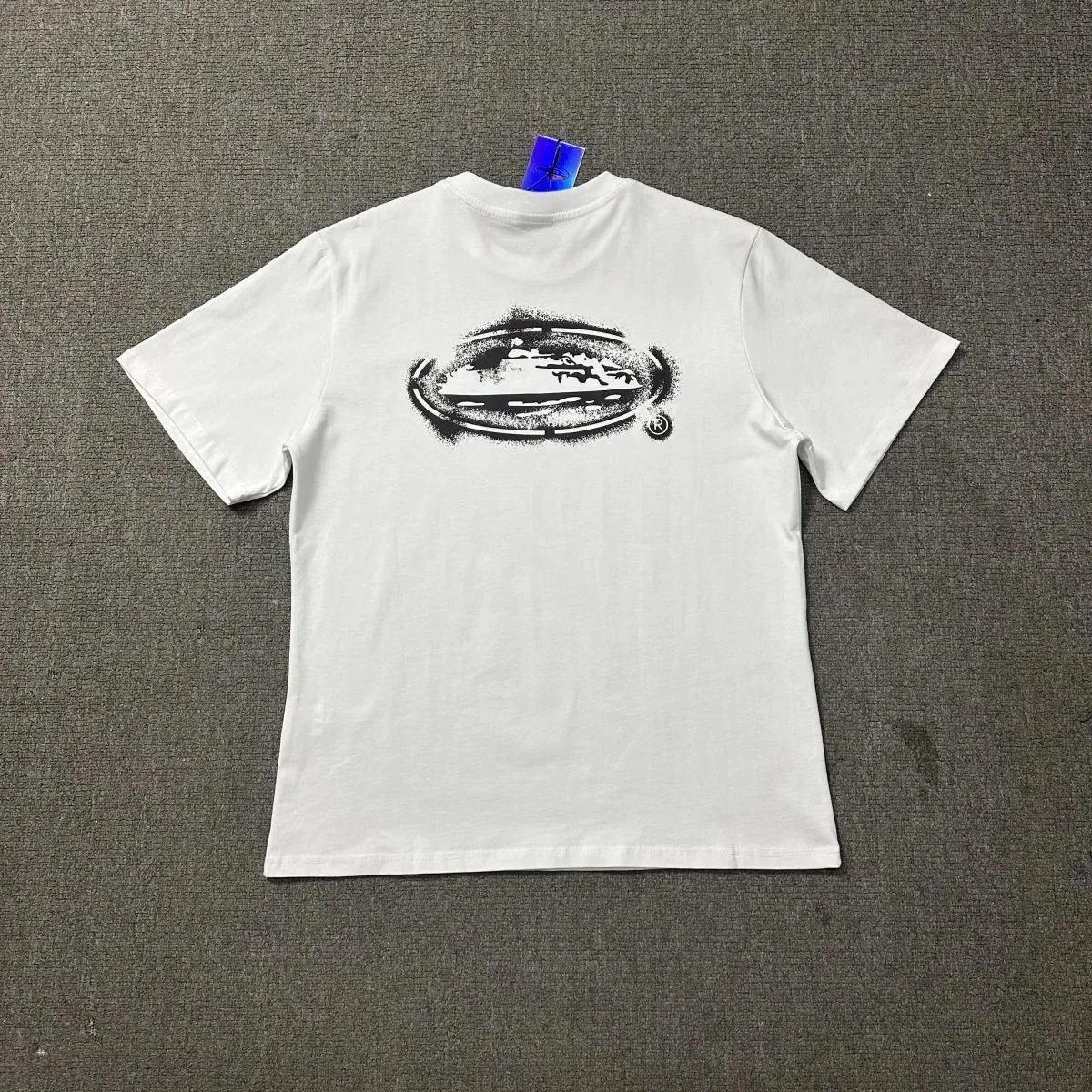Corteiz T-Shirts Short-Sleeve Crewneck Graphic T-Shirt — 3250 white