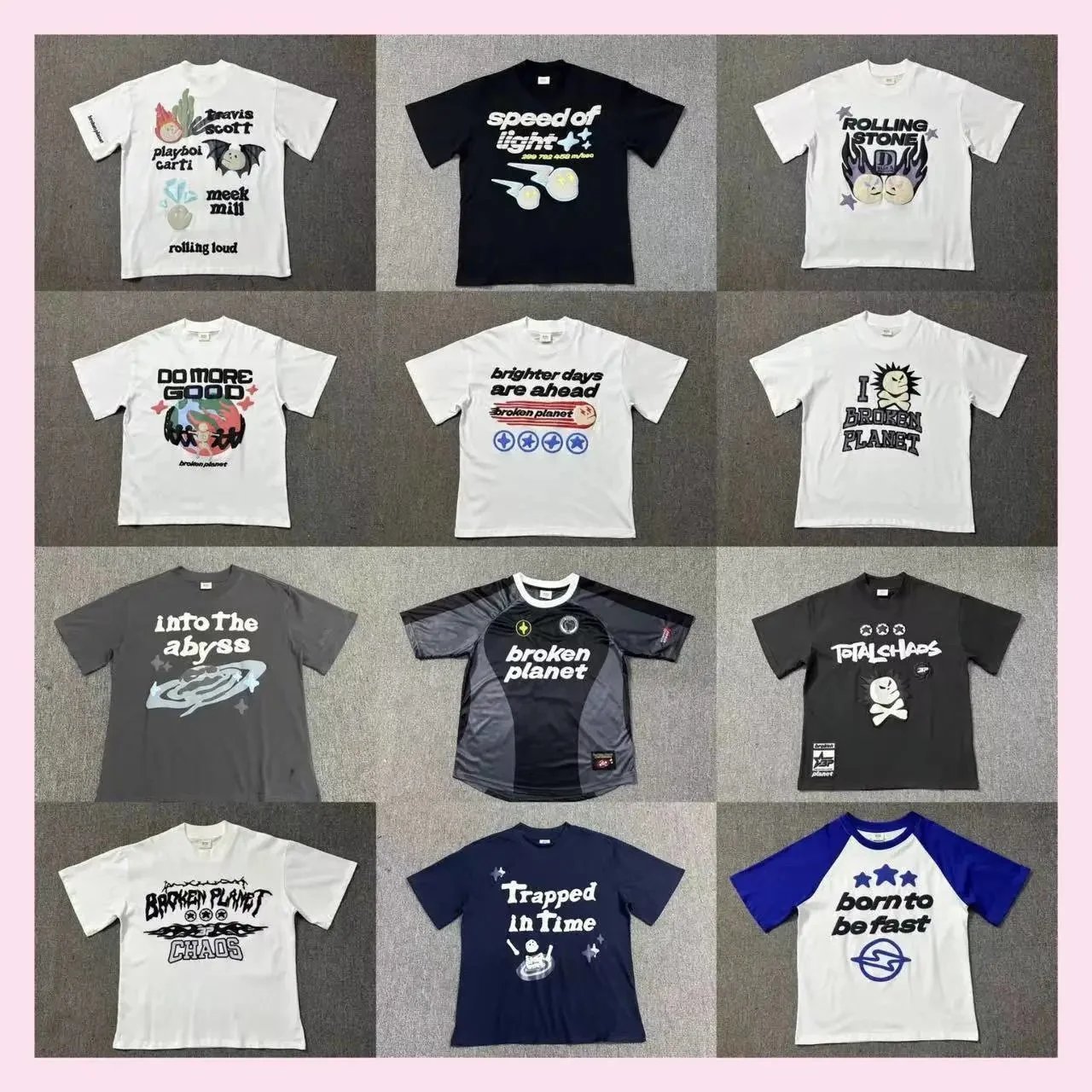 Broken Planet T-Shirts [40 sty