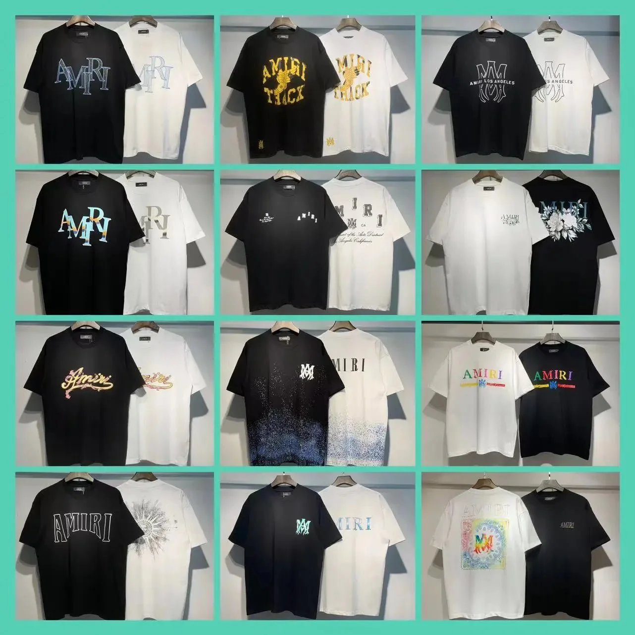 Amiri T-Shirts [40 styles]