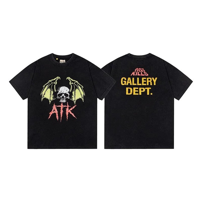 Gallery Dept. T-Shirts Graphic Print Short-Sleeve T-Shirt — G451 black