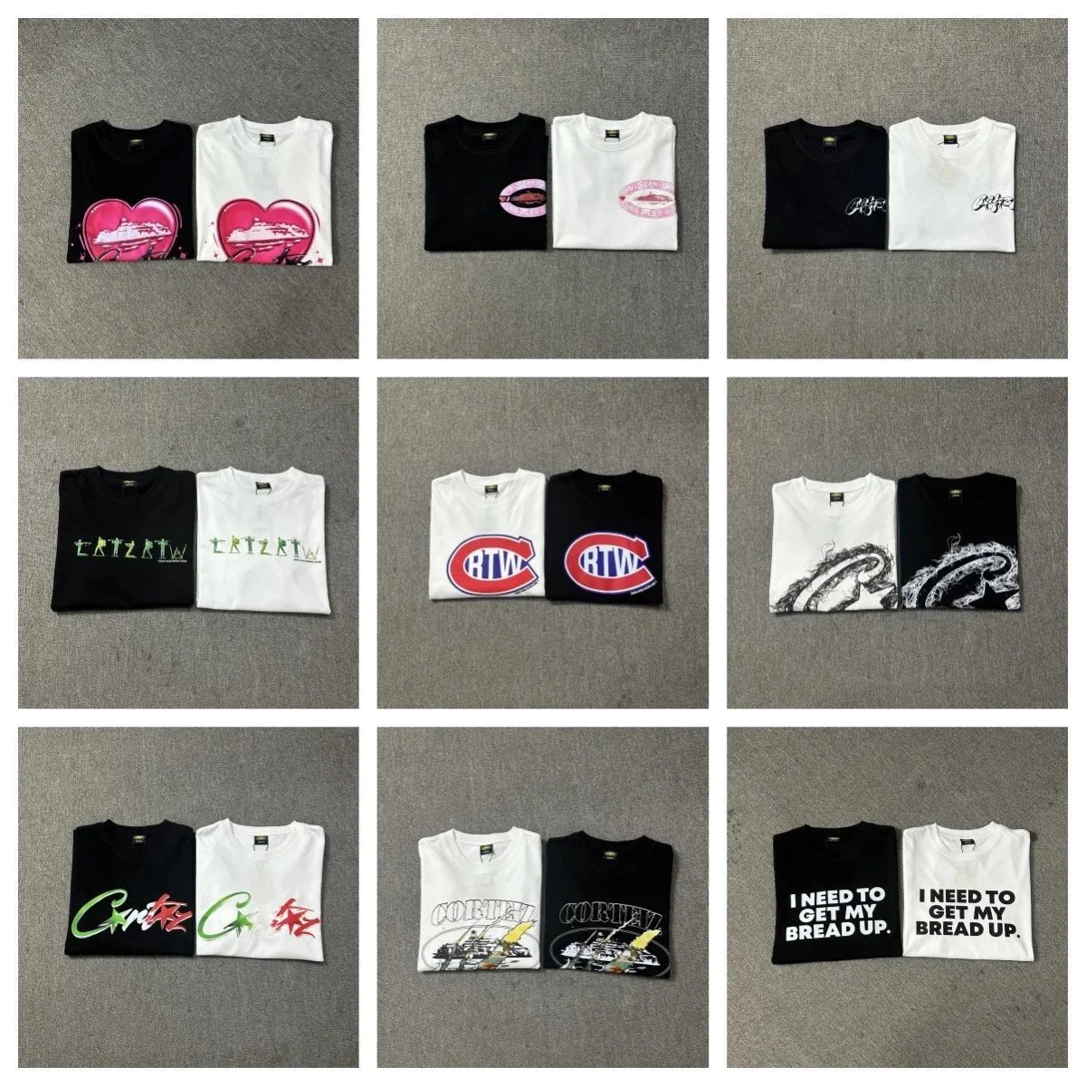 Corteiz T-Shirts [40 styles]