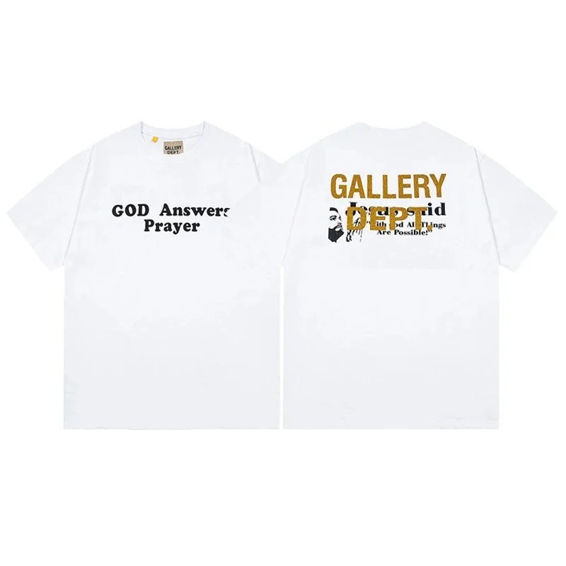 Gallery Dept. T-Shirts Graphic Print Short-Sleeve T-Shirt — G456 white