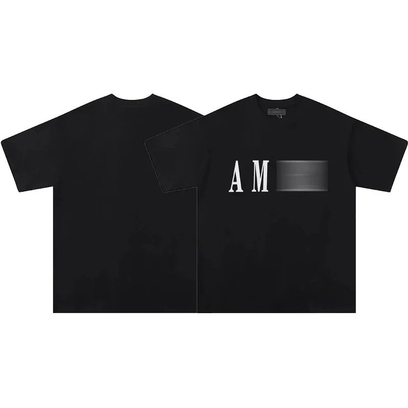 AMIRI T-Shirts Graphic Print T-Shirt — 661 Black [White Letters on the Chest]