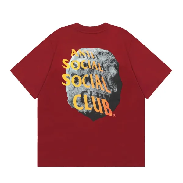 Anti Social Social Club Meteor Red T-Shirt - 1