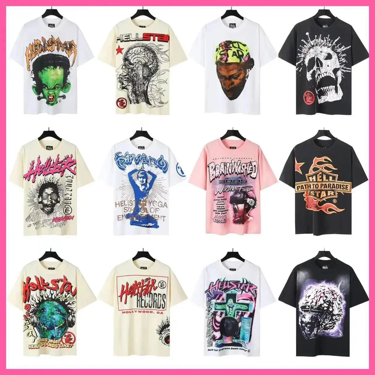 Hellstar Graphic T-Shirts [40 