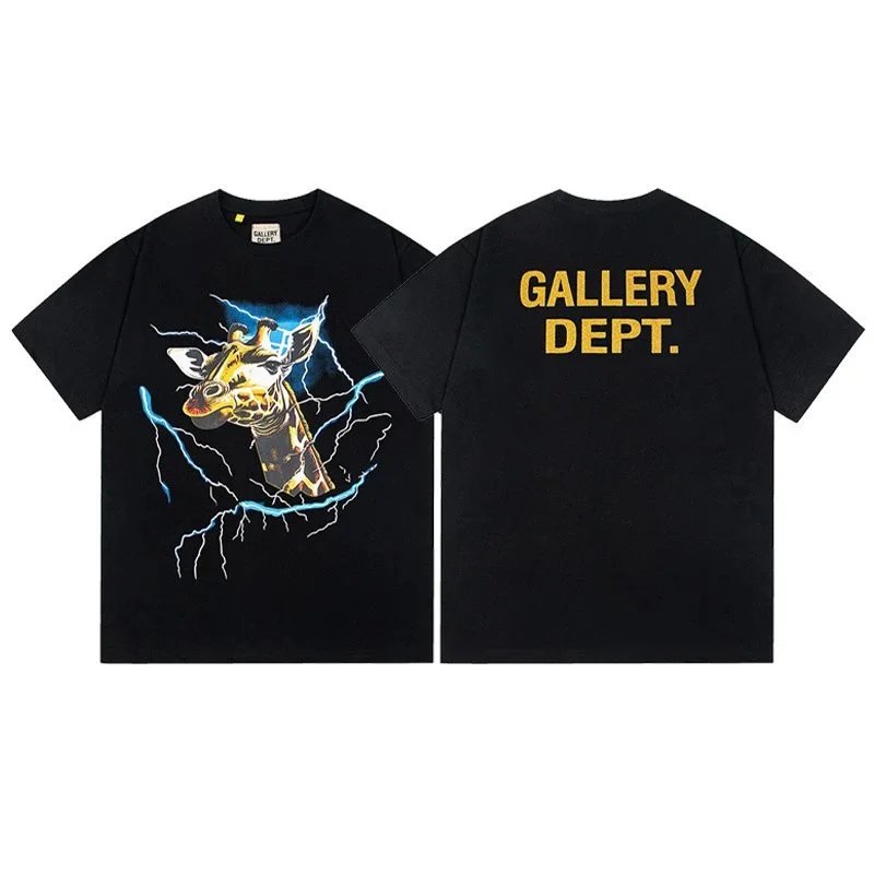 Gallery Dept. T-Shirts Graphic Print Short-Sleeve T-Shirt — G450 black