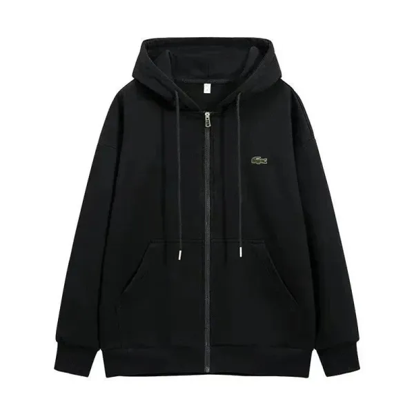 Lacoste Half-Zip Sweatshirt White - 5