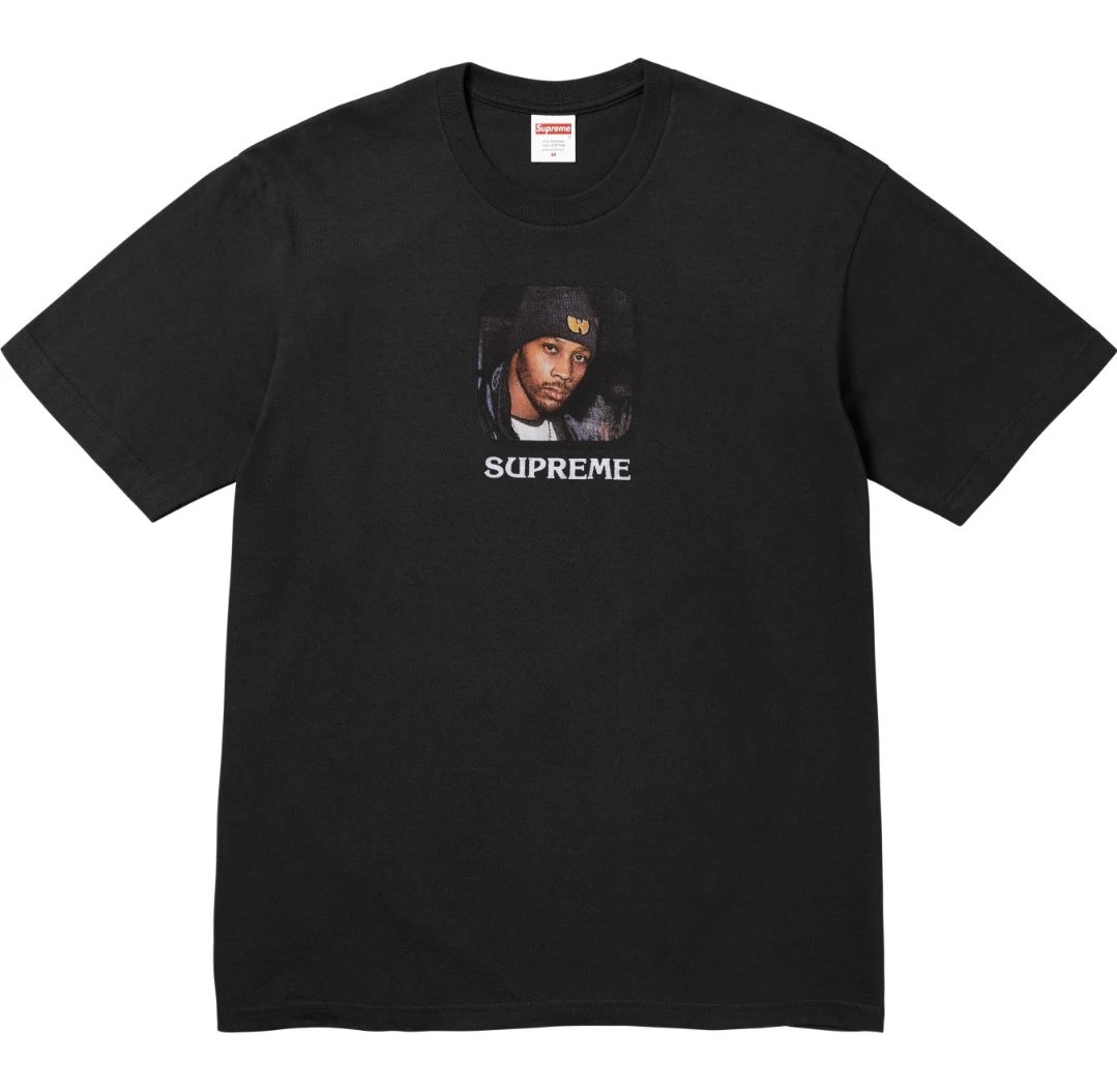 Supreme T-Shirts Sheep Print — Supreme x Wu-Tang Clan collaboration FW25 character print pattern_9