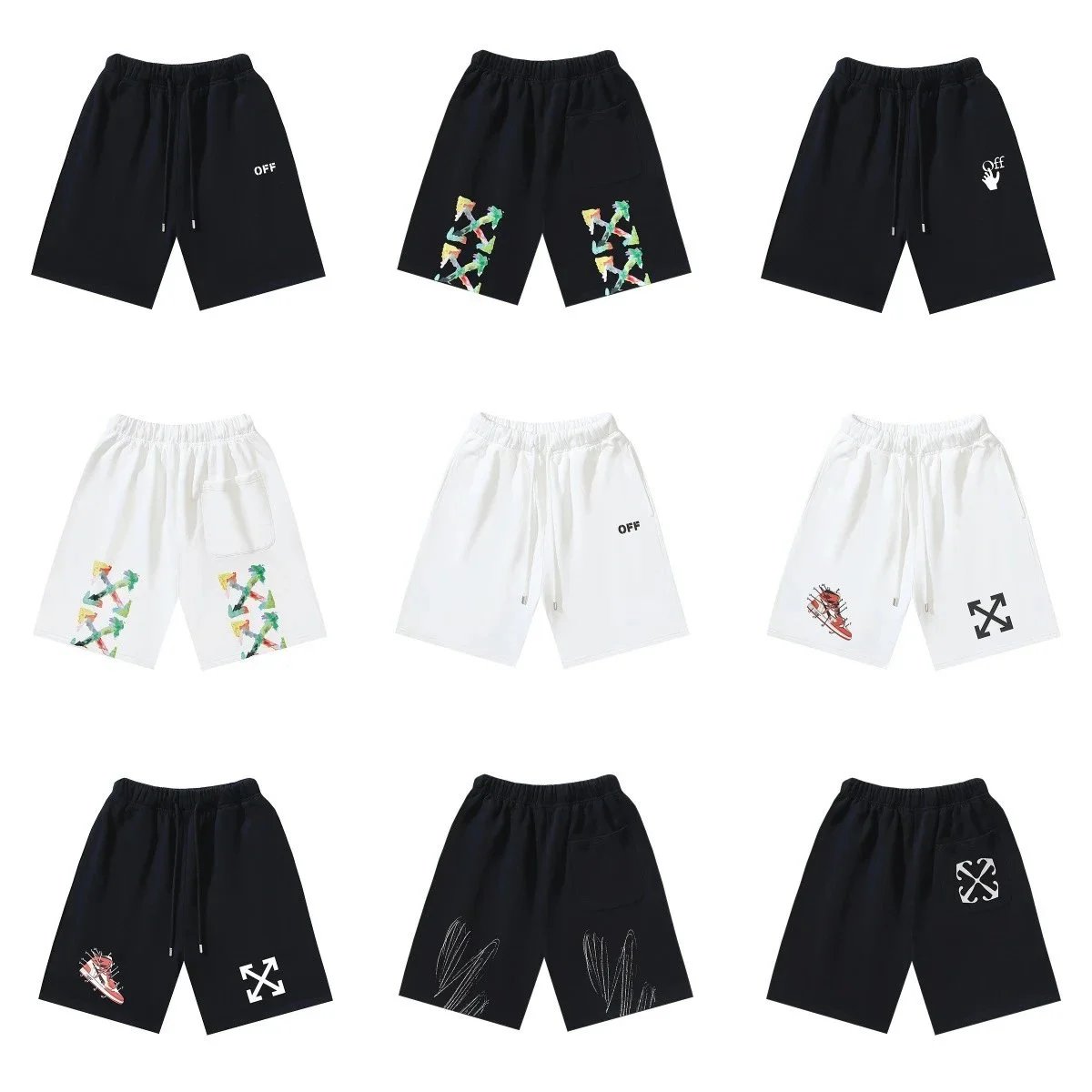 Off-White Arrow Shorts [26 sty