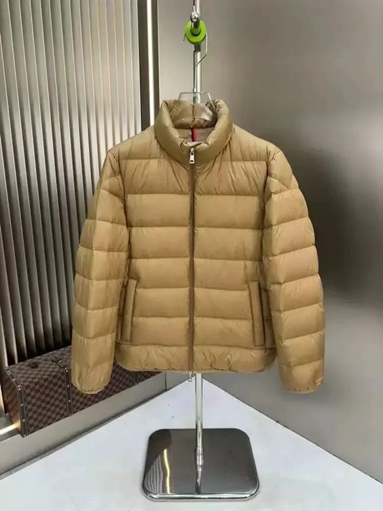 Moncler Mayfair Navy Button-Front Down Jacket - 27