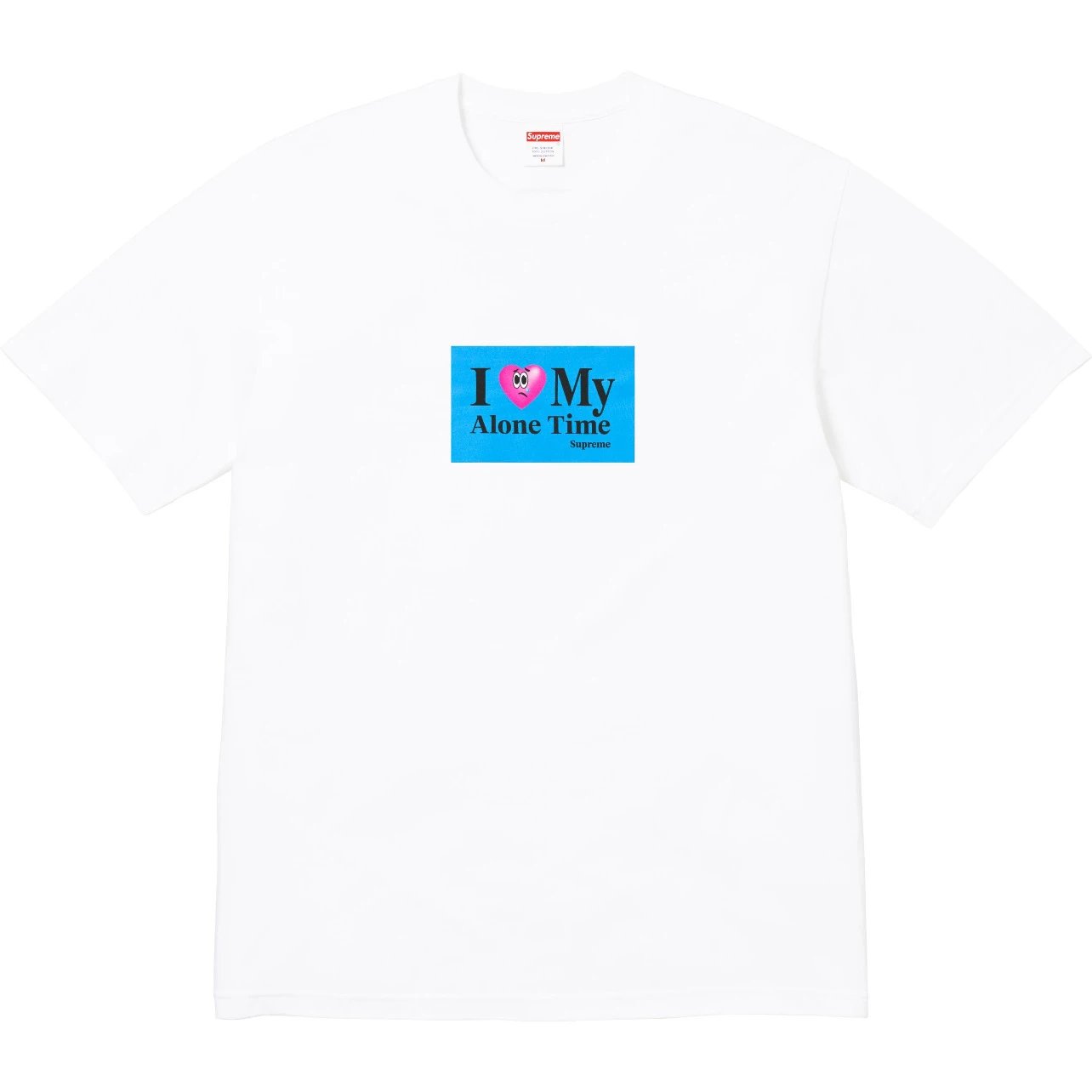 Supreme T-Shirts Sheep Print — Supreme SS26 Classic Fashion Love Letter Printed Pattern Casual Short-sleeved T-shirt Unisex White