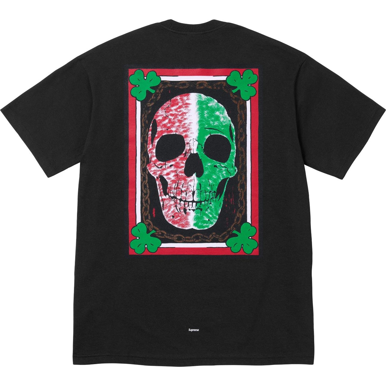 Supreme T-Shirts Sheep Print — Supreme × Mike Kelley Collaboration SS26 Back-Side Skull Clover_5
