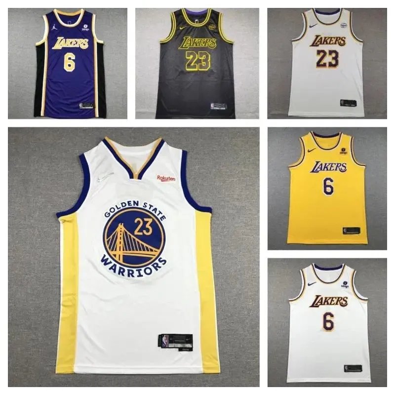 Lakers Warriors Basketball Jer
