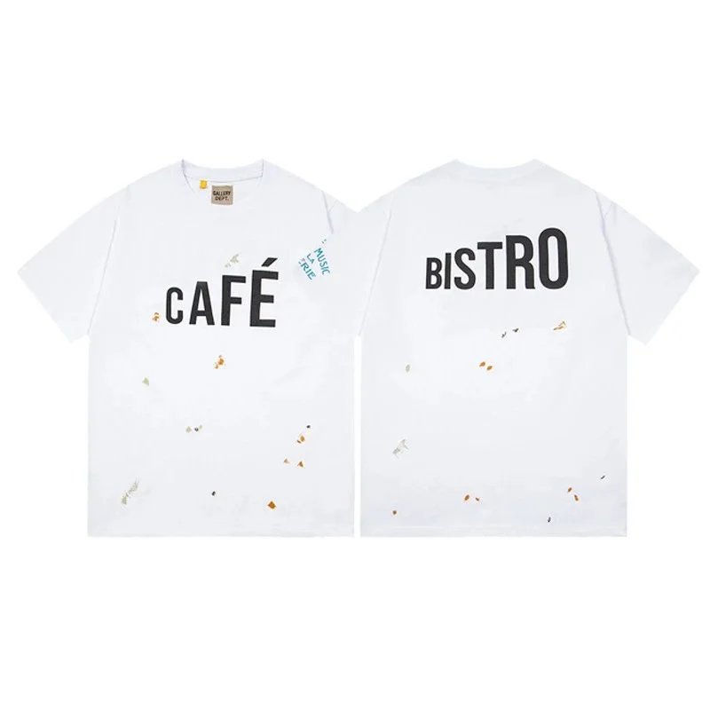 Gallery Dept. T-Shirts Graphic Print Short-Sleeve T-Shirt — G452 white