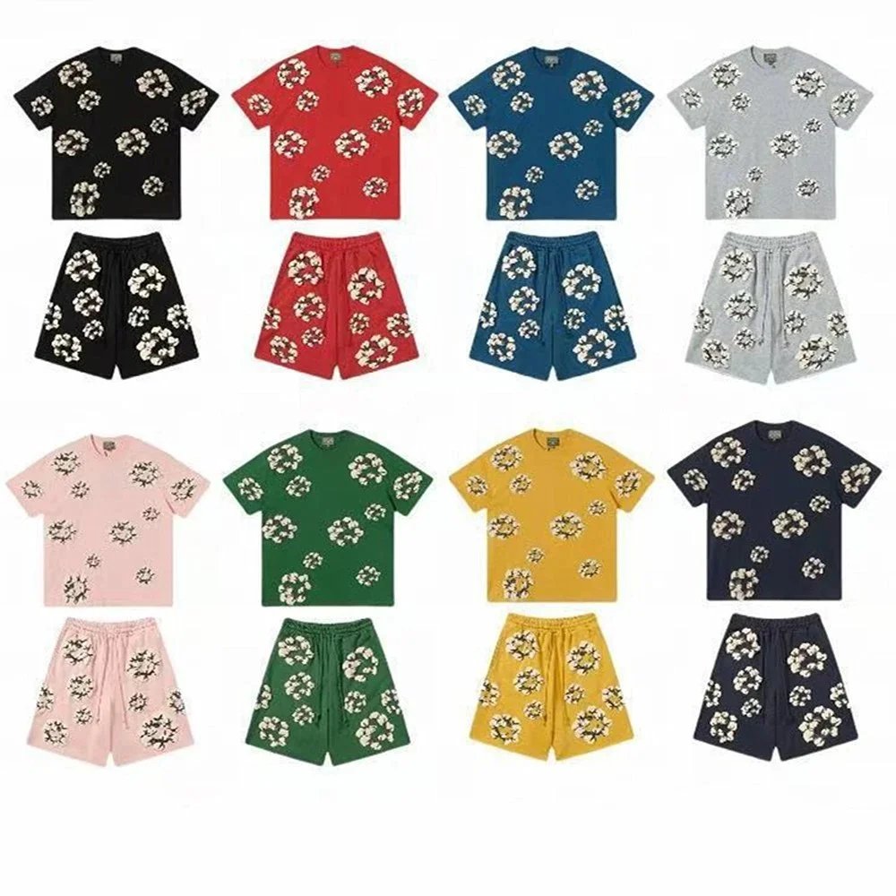 Floral Print T-Shirt/Shorts Se