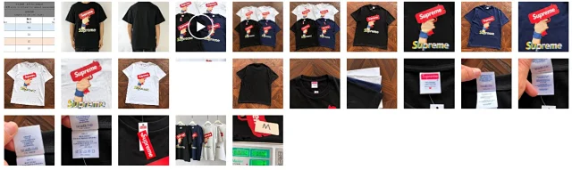 Supreme T-Shirts Sheep Print product detail image 21