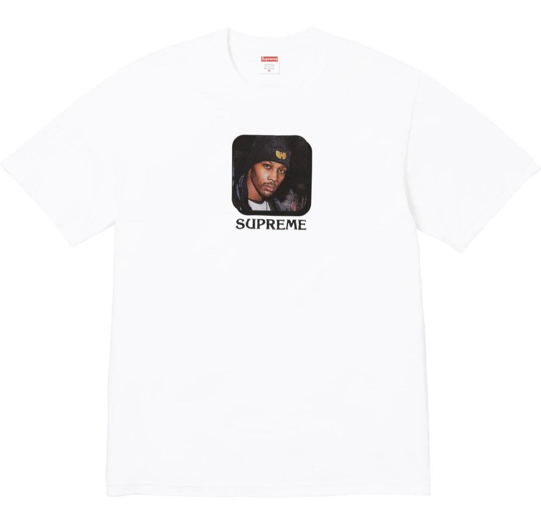 Supreme T-Shirts Sheep Print — Supreme x Wu-Tang Clan collaboration FW25 character print pattern_10