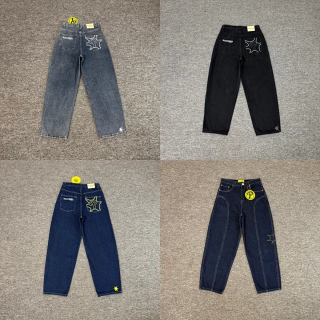 PROTECT Jeans Loose Fit Embroidered Pocket product detail image 1