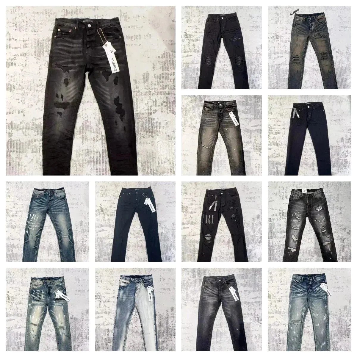 AMIRI DSQ Purple Jeans Pants [