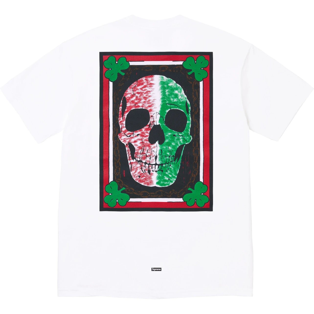 Supreme T-Shirts Sheep Print — Supreme × Mike Kelley Collaboration SS26 Back-Side Skull Clover_6