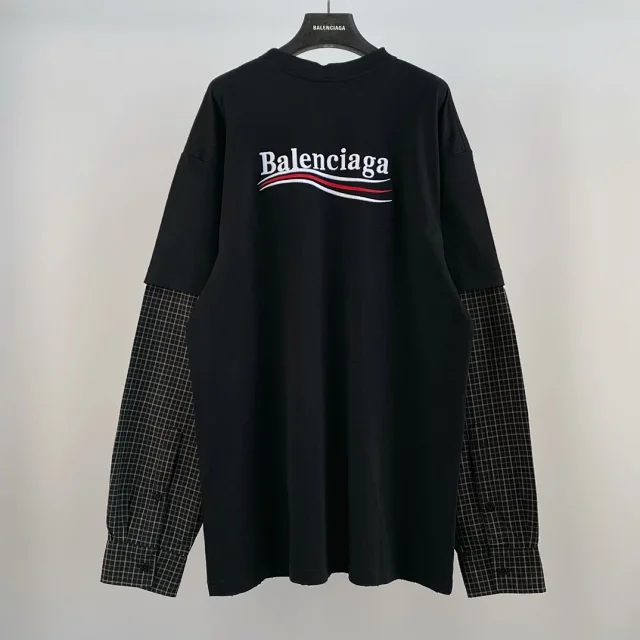 Balenciaga Logo Print Long-Sle