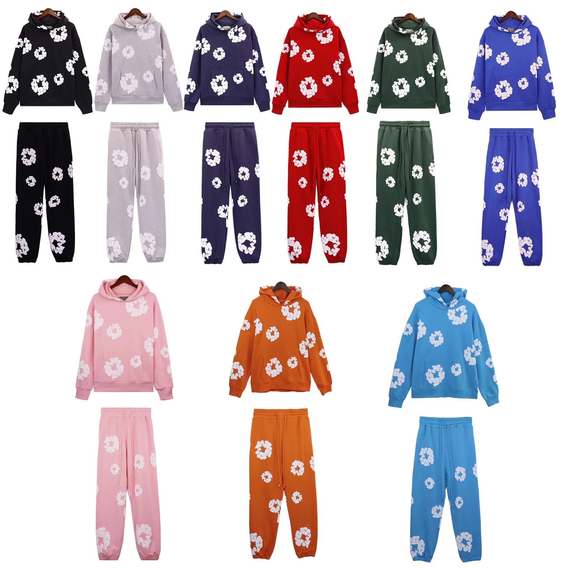 Floral Print Hoodie & Jogger S