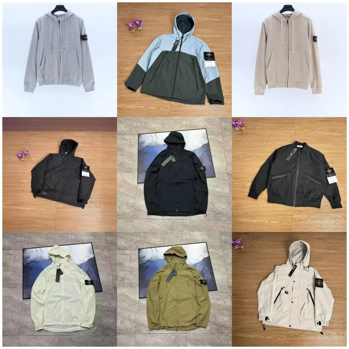Stone Island Hooded Jackets [3