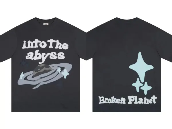 Stone Island x Broken Planet Into The Abyss T-Shirt Black - 1