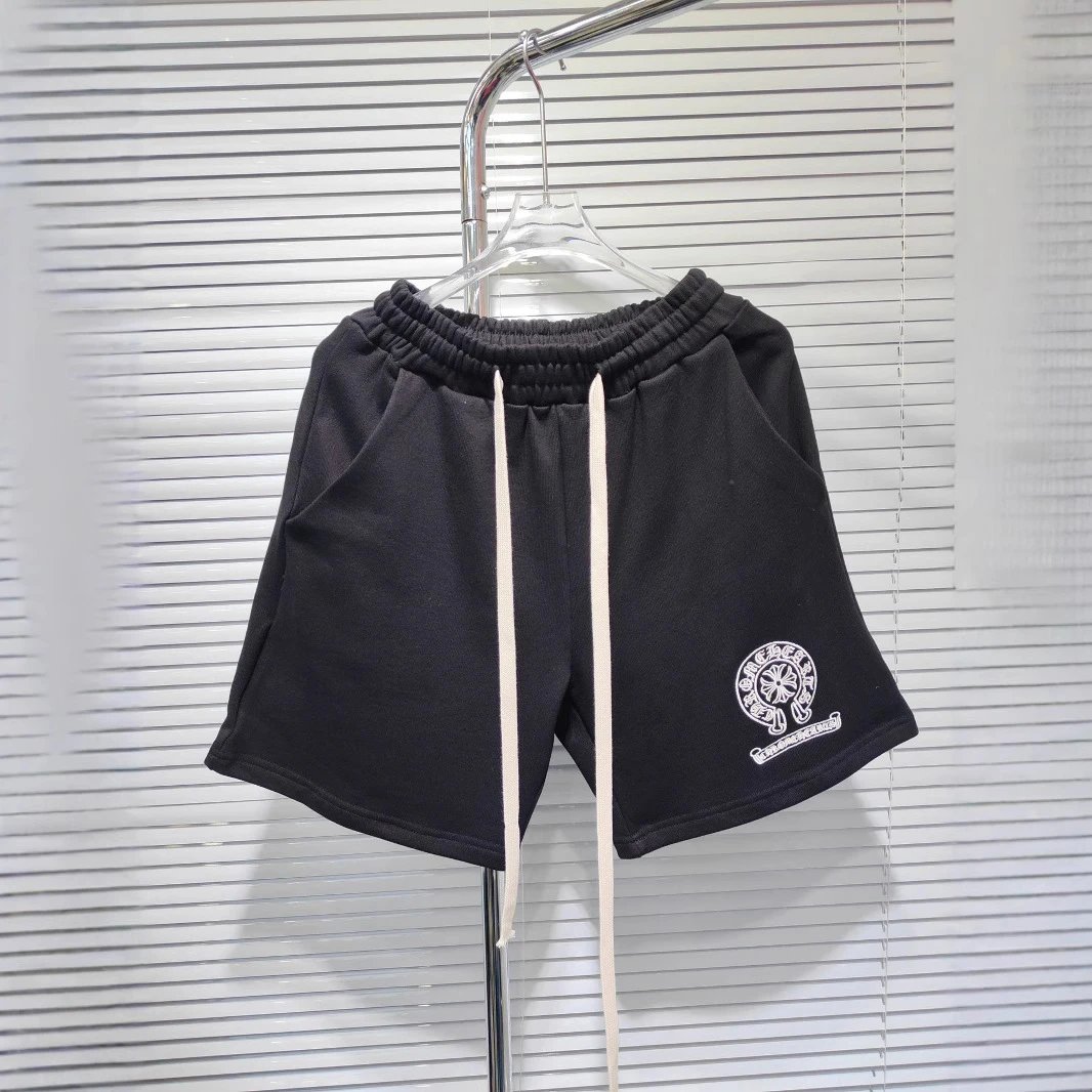 Chrome Hearts Shorts Drawstring with cross patches image 3