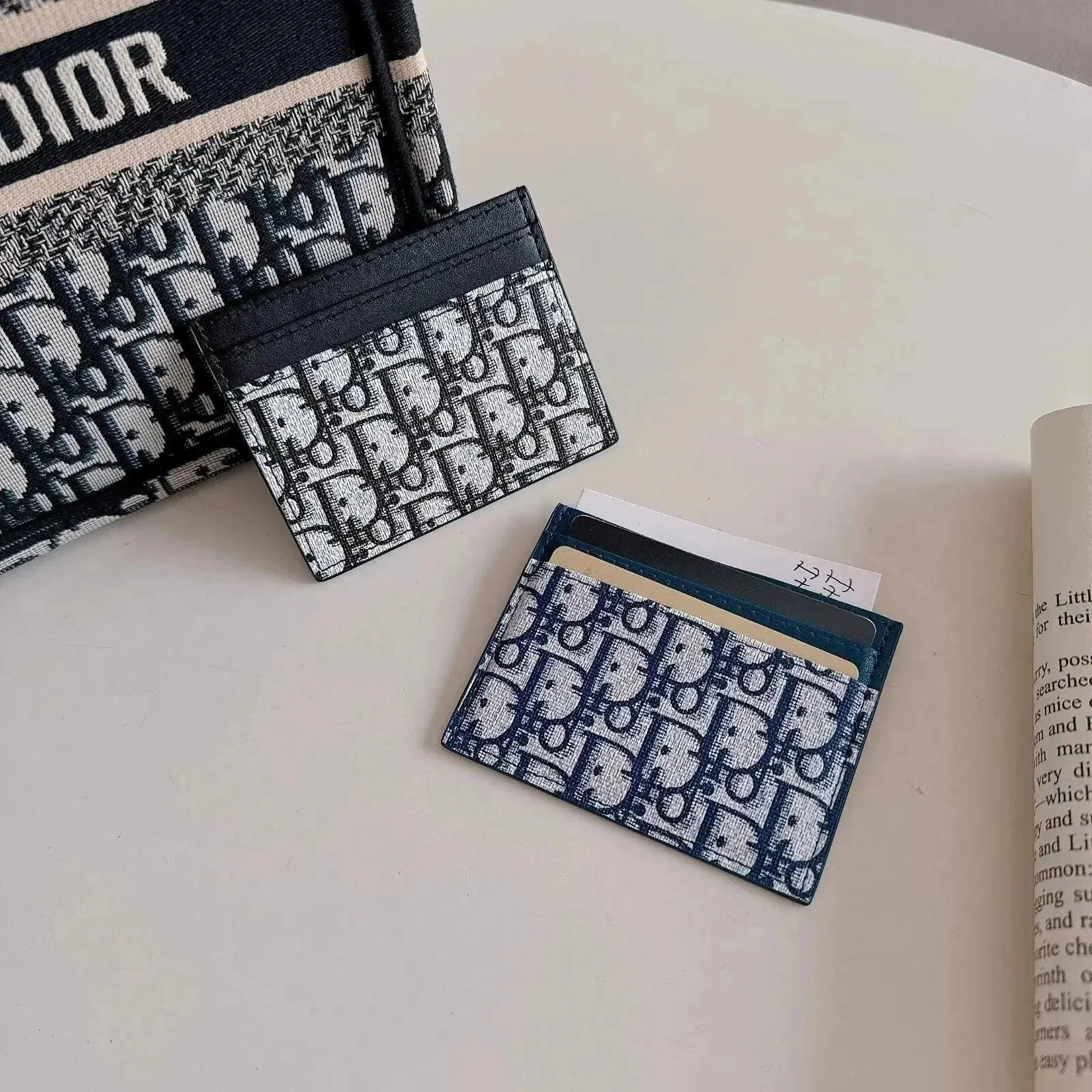 Dior Diorama Card Holder Pink Wallet - 3