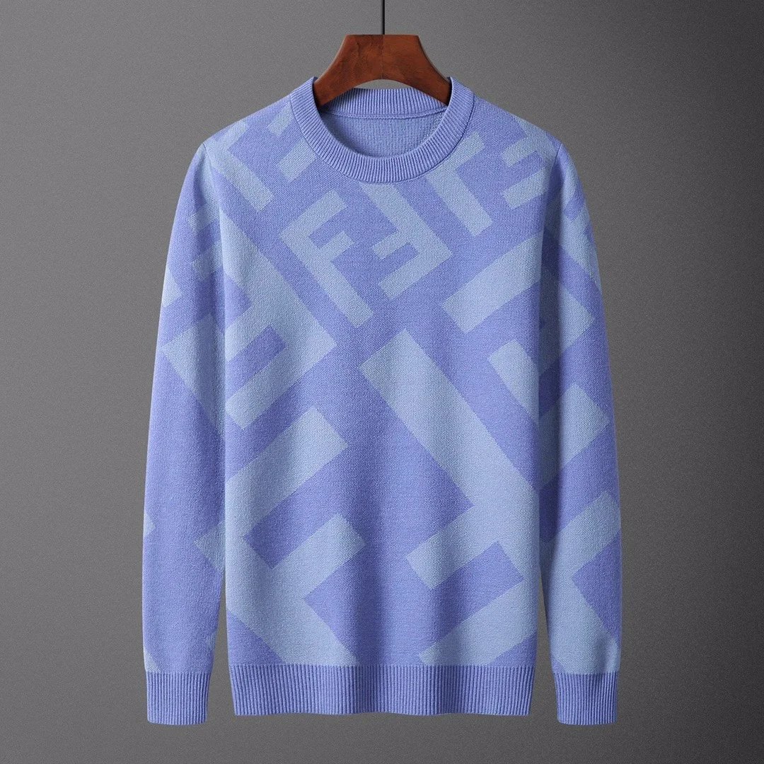 Fendi Knitwear FF Monogram Crewneck Sweater — 8