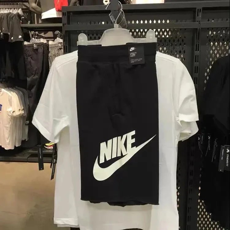 Nike Matching Sets Reflective short-sleeve T-shirt and shorts set — 31