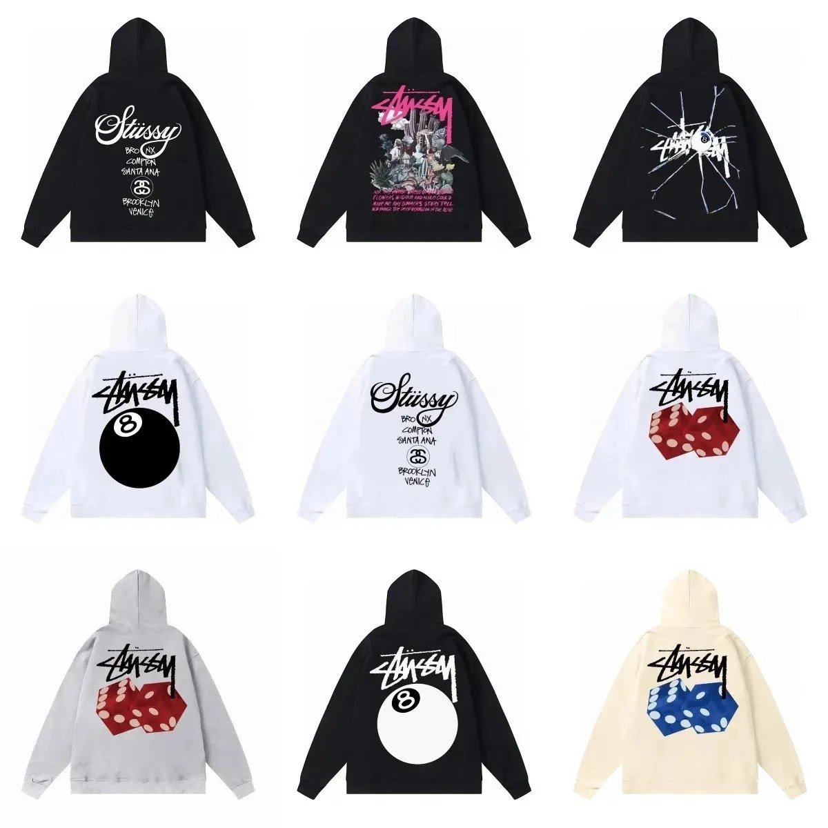 Stussy Back Print Hoodie [33 s
