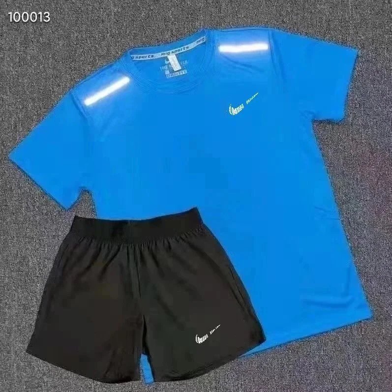 Nike Matching Sets Reflective short-sleeve T-shirt and shorts set — 8