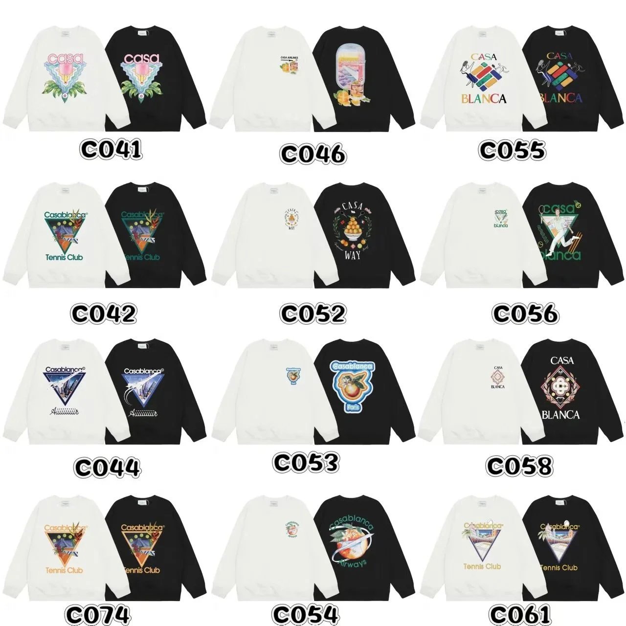 Casablanca Graphic Sweatshirts