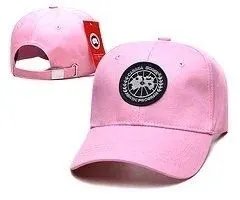 Canada Goose Logo Patch Baseball Cap White - 4