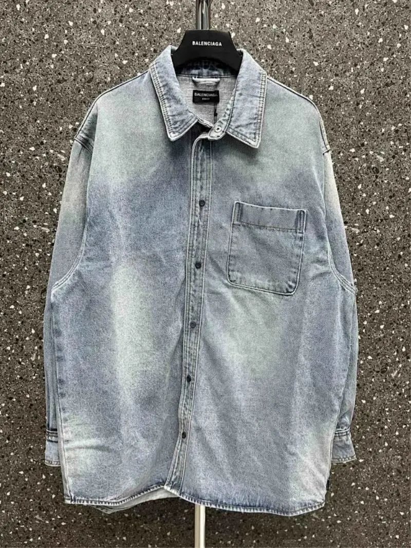 Balenciaga Denim Shirt Jacket
