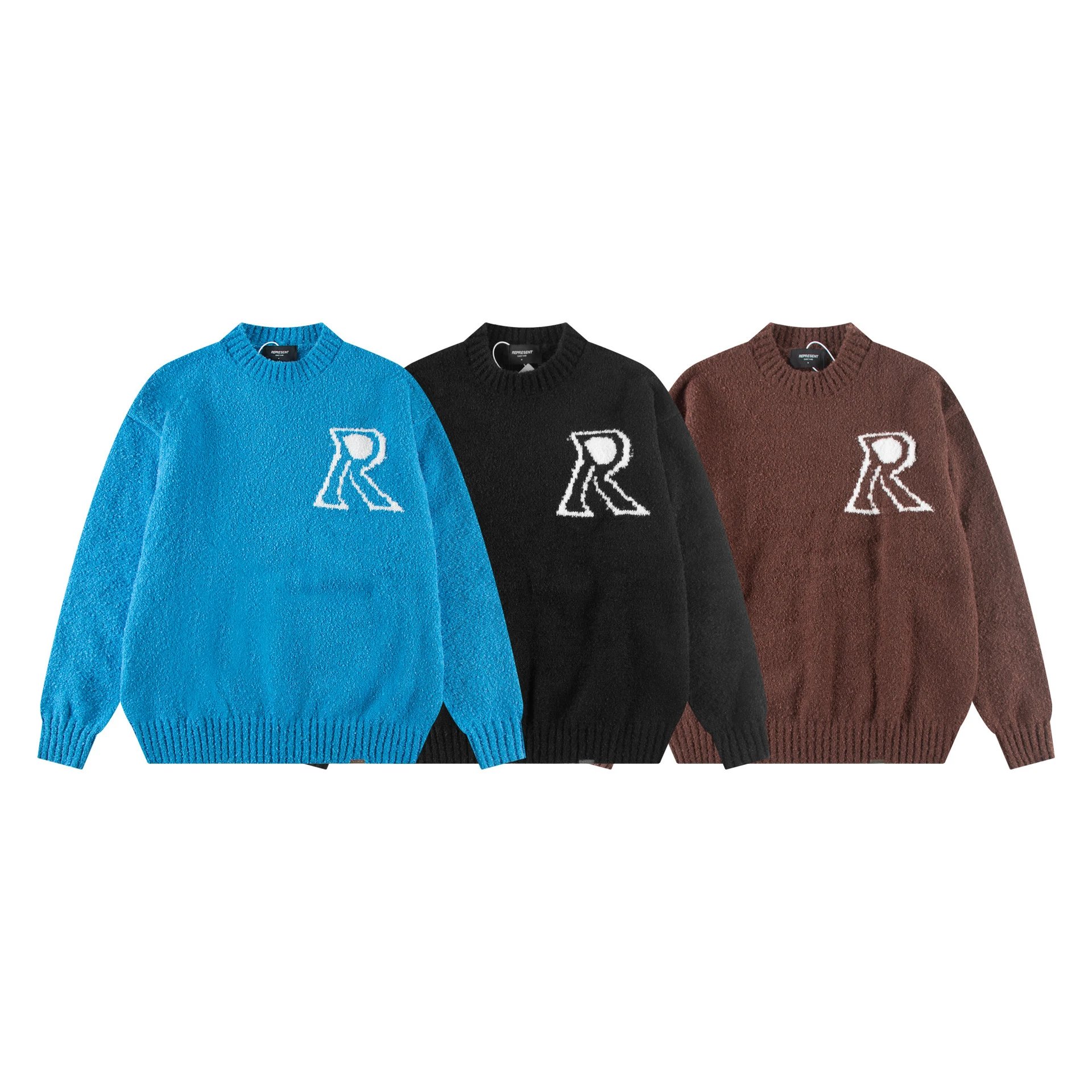 Represent Polo neck knitted sw