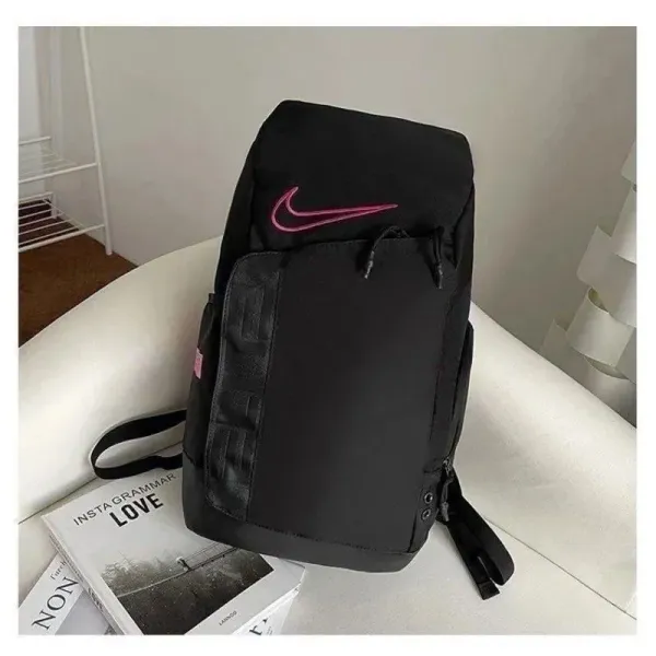 Air Jordan Retro 3 Inspired Backpack Black / Red Elephant Print - 2