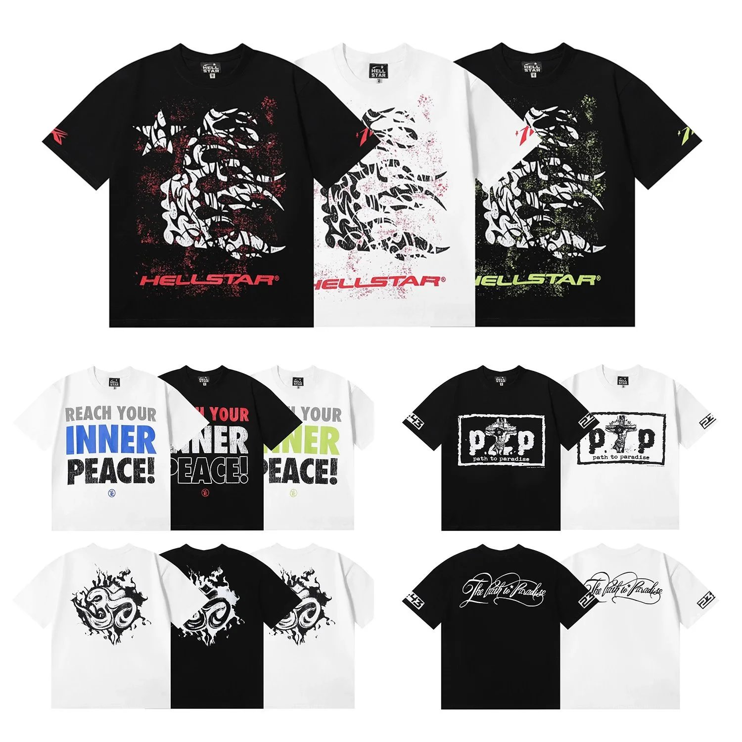 HELLSTAR Graphic T-Shirts [20 