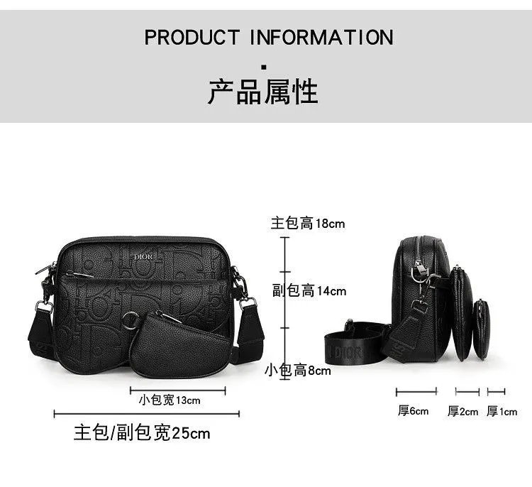 Dior Crossbody Bags Zip-Front Bag image 6
