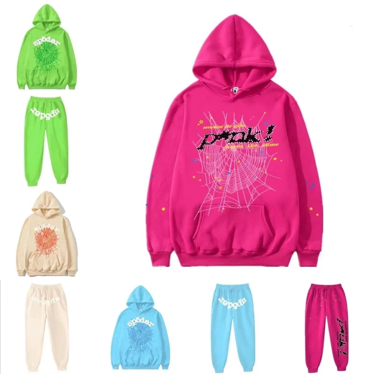 Spider Web Hoodie & Jogger Set