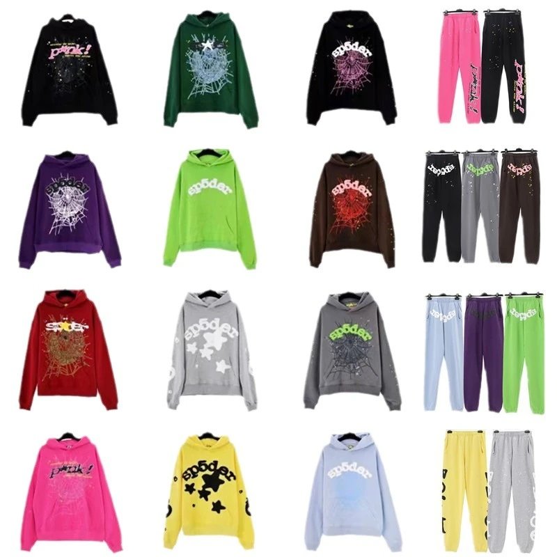 Spider × Young Thug Sp5der  Rhinestone Hoodie