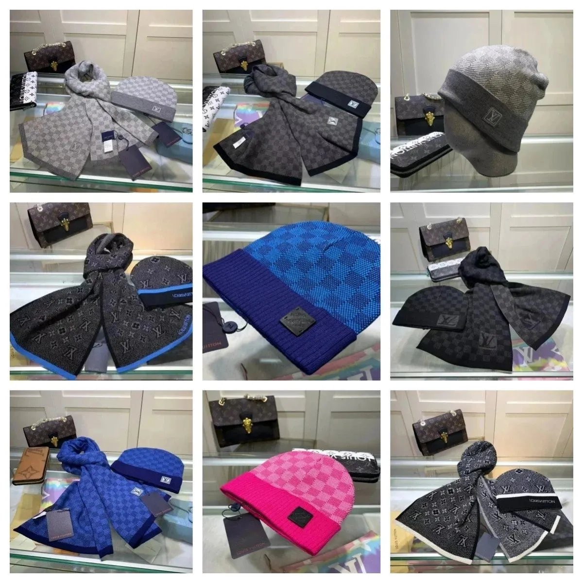 Louis Vuitton Damier Beanie [3