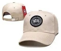 Canada Goose Logo Patch Baseball Cap White - 2