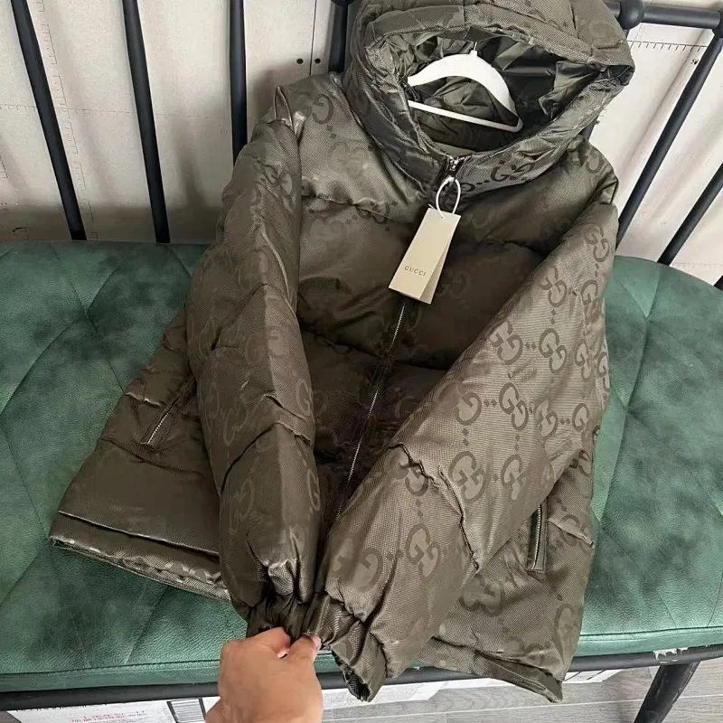 Gucci GG Monogram Knit Zip-Up Sweater - 33