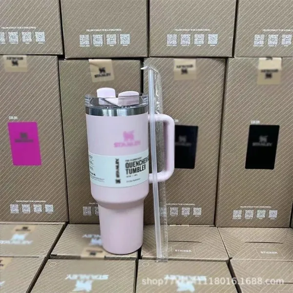 Stanley Quencher H2.0 FlowState Tumbler Light Gray - 3